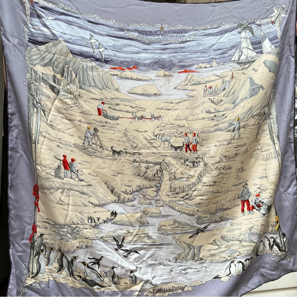 GRAIL Hermes 100% Silk Scarf